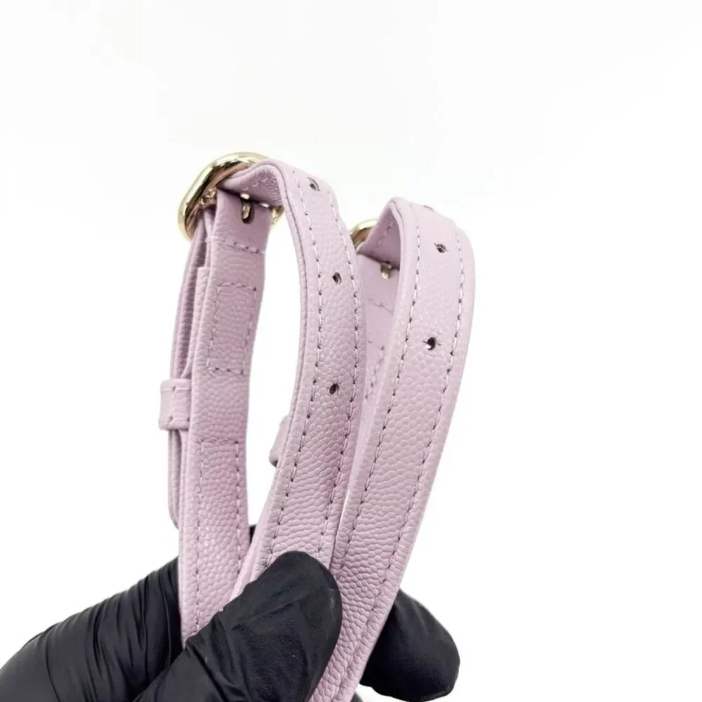 Chanel Dumas Backpack Small Caviar Lilac Gold Hardware